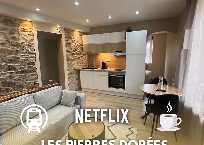 Les Pierres Dorees - Moderne & Confort